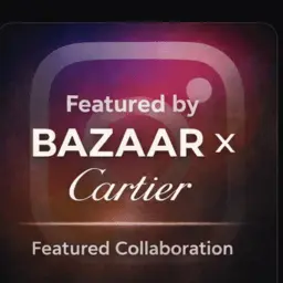 Cartier Instagram Reel featuring lo-fi music