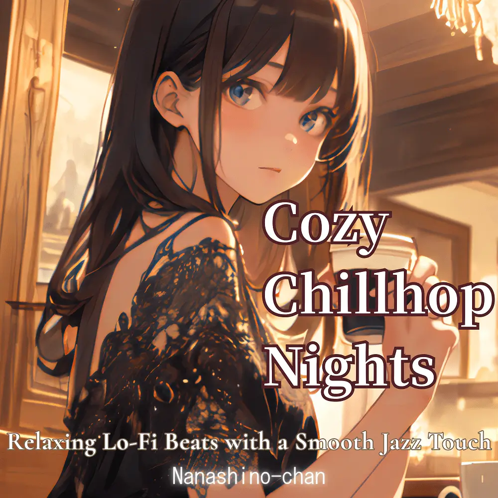 Cover artwork for Cozy Chillhop Nights:Relaxing Lo-Fi Beats with a Smooth Jazz Touch by Nanashino-chan