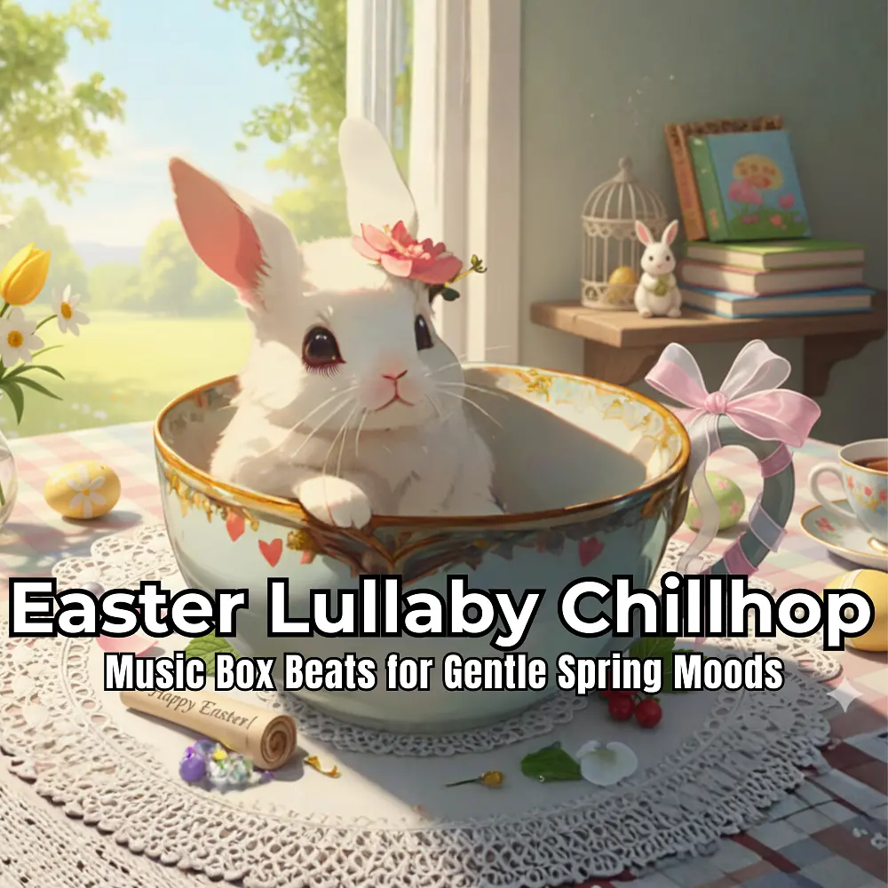 Cover artwork for Easter Lullaby Chillhop : Music Box Beats for Gentle Spring Moods by Nanashino-chan