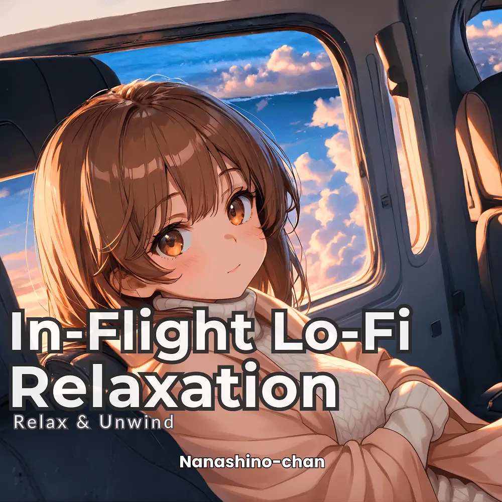Cover artwork for In-Flight Lo-Fi Relaxation:Relax & Unwind by Nanashino-chan