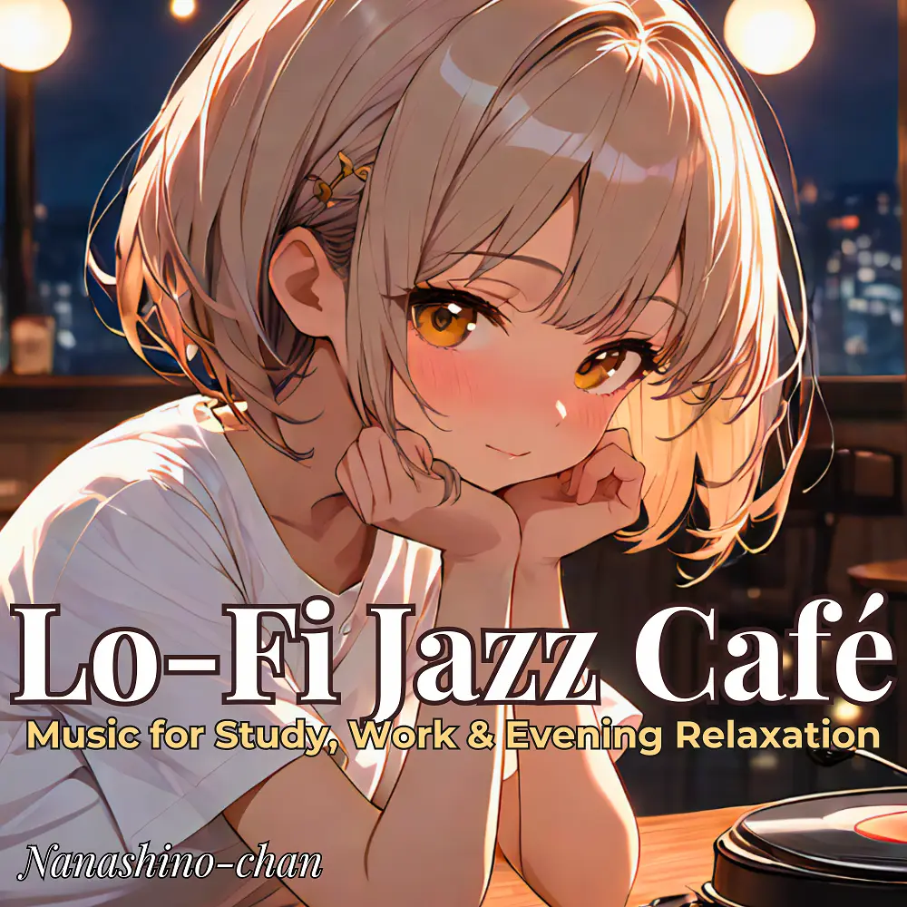 Cover artwork for Lo-Fi Jazz Café: Music for Study, Work & Evening Relaxation by Nanashino-chan