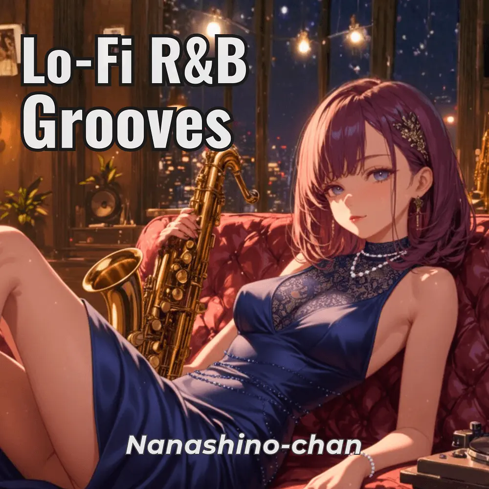 Cover artwork for Lo-Fi R&B Grooves: Soulful Chill Beats by Nanashino-chan
