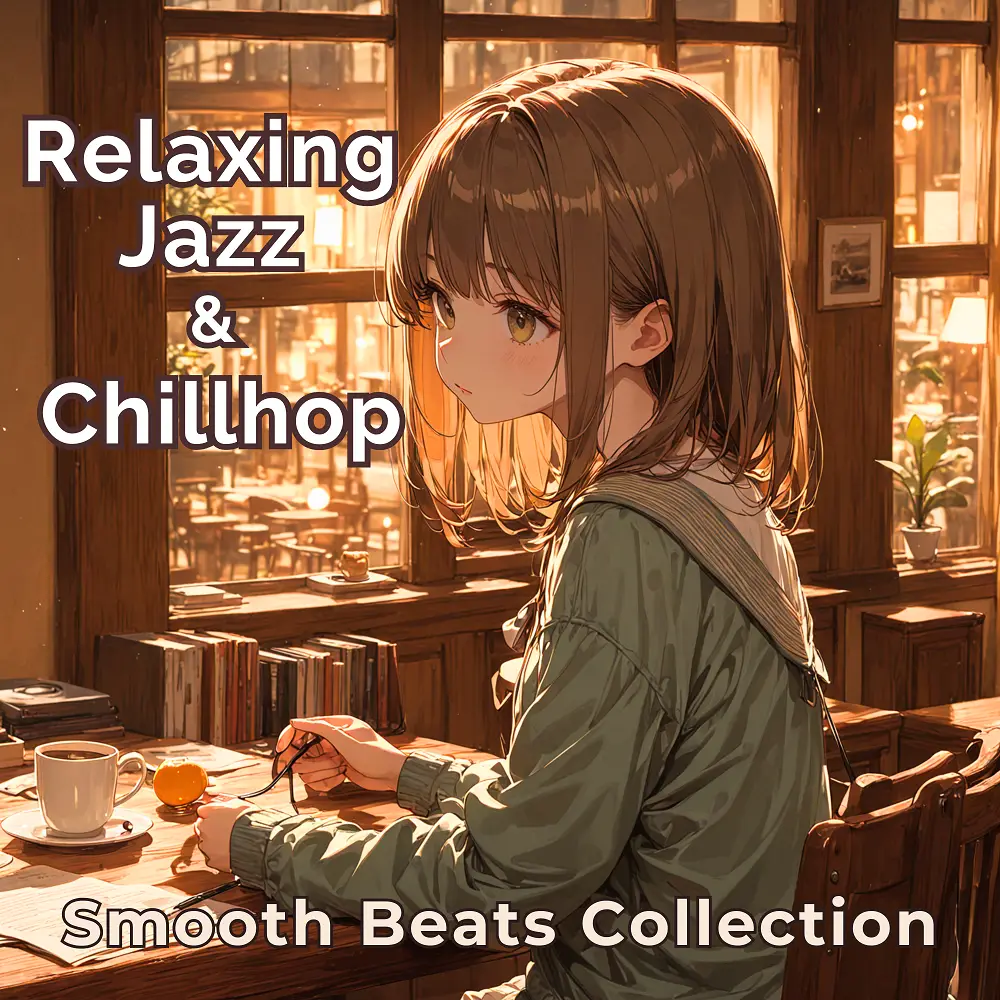 Cover artwork for Relaxing Jazz & Chillhop: Smooth Beats Collection by Nanashino-chan