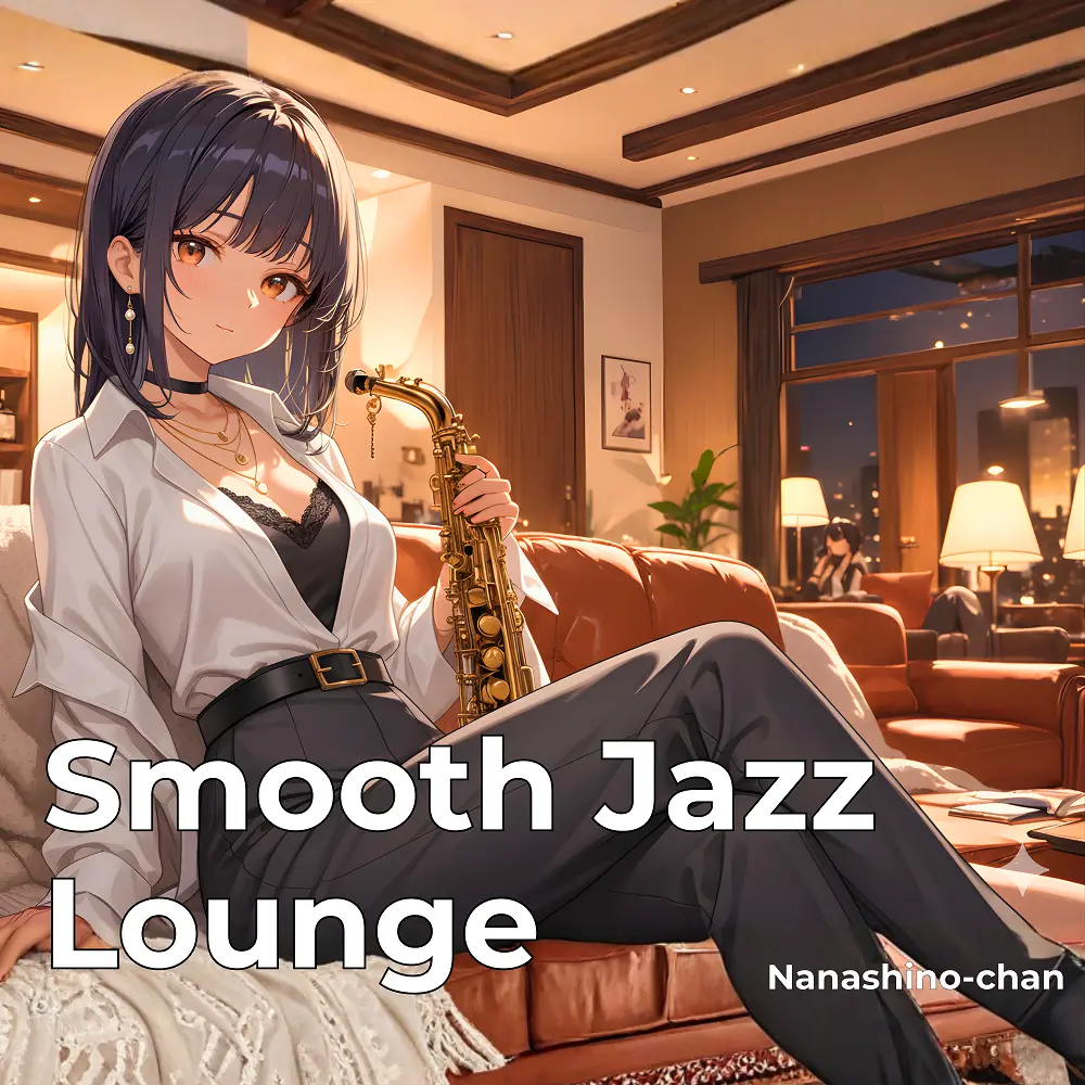 Cover artwork for Smooth Jazz Lounge: Relaxing Evening Vibes by Nanashino-chan