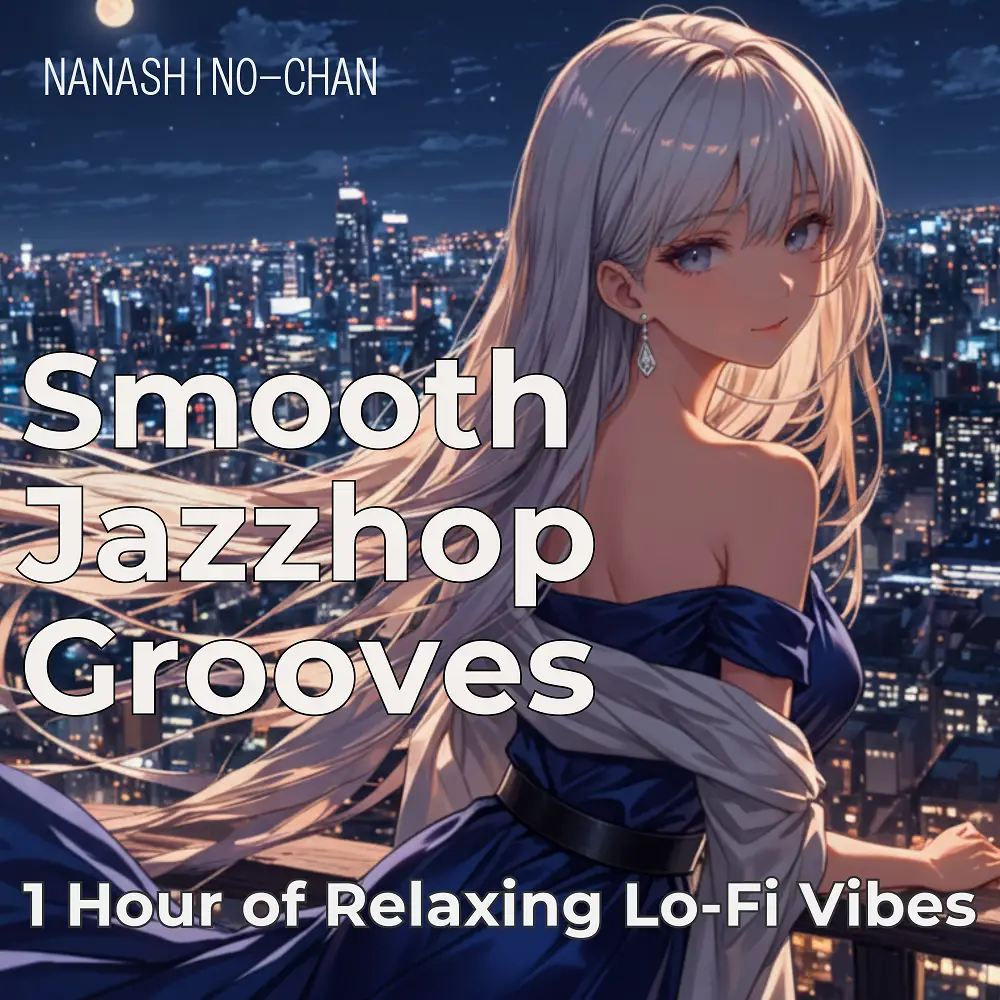 Cover artwork for Smooth Jazzhop Grooves: 1 Hour of Relaxing Lo-Fi Vibes by Nanashino-chan
