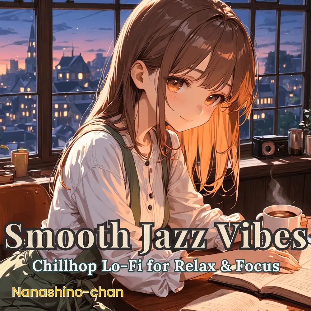 Cover artwork for Smooth Chillhop Jazz Beats: Lo-Fi Grooves for Relaxation & Focus by Nanashino-chan