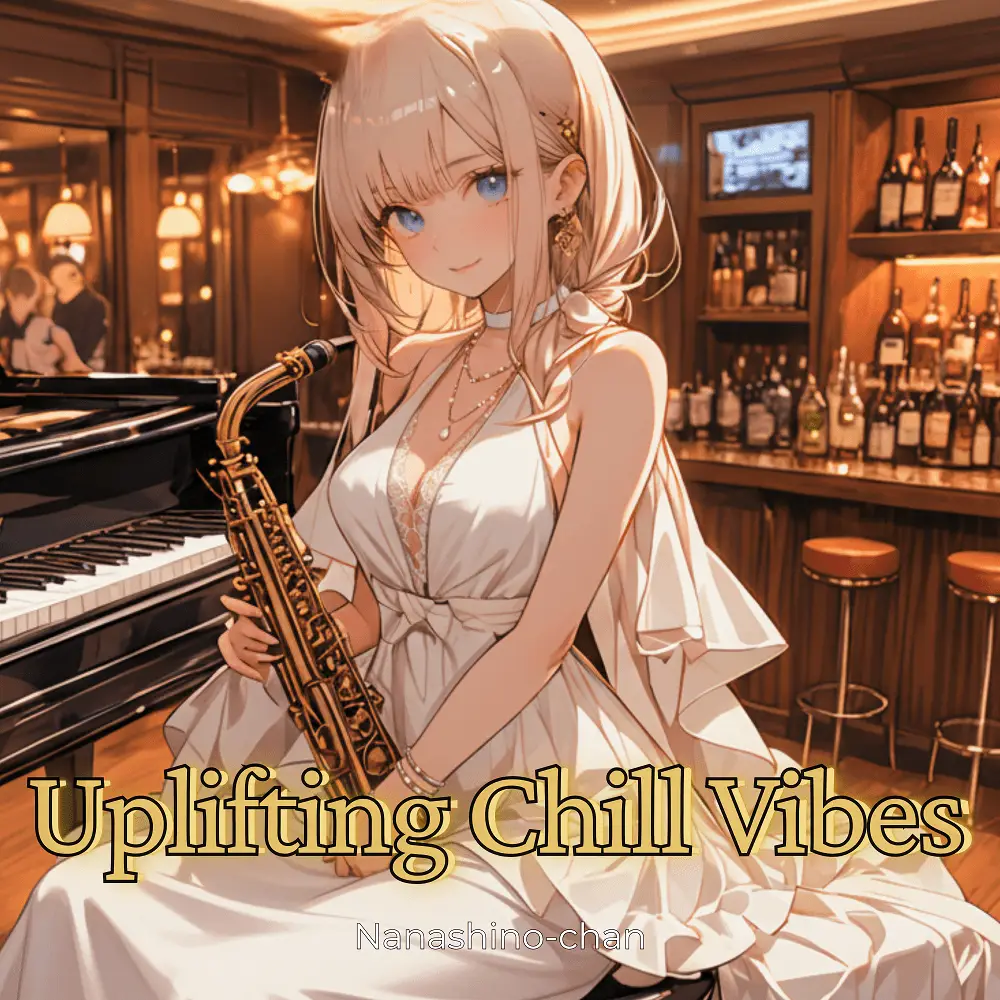 Cover artwork for Uplifting Chill Vibes: Mellow Beats for a Positive Journey by Nanashino-chan