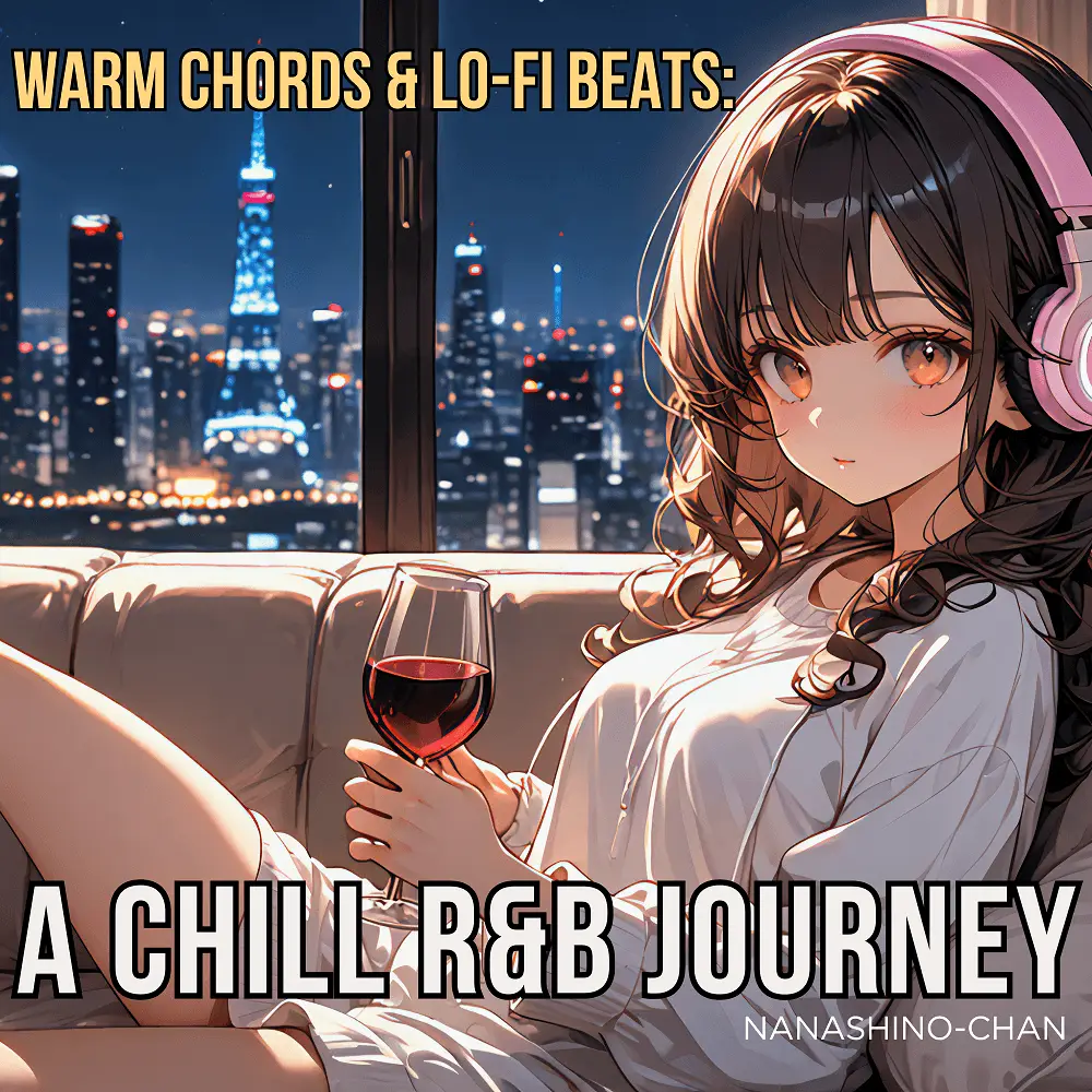 Cover artwork for Warm Chords & Lo-Fi Beats: A Chill R&B Journey by Nanashino-chan