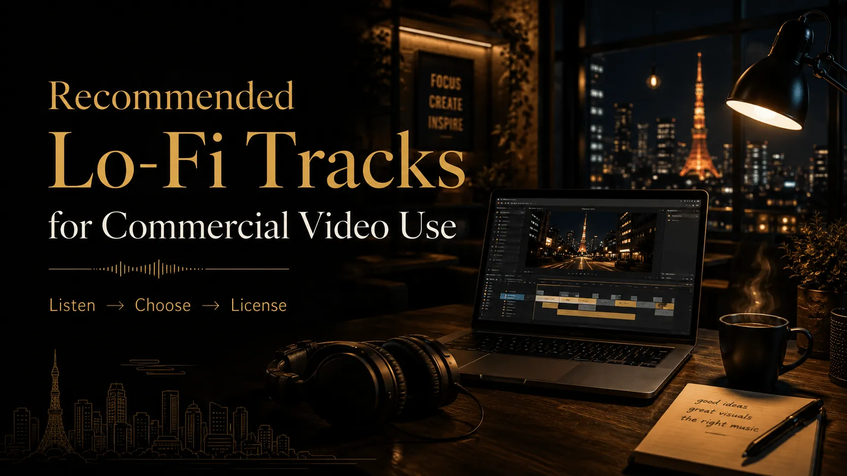 Recommended lo-fi tracks for commercial video use by Nanashino-chan